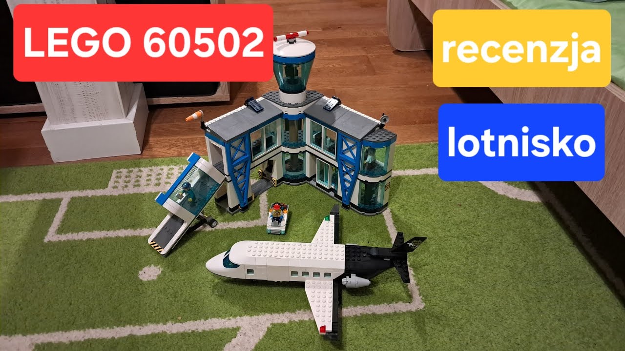 Lotnisko LEGO i samolot 60502