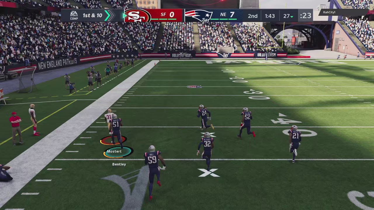 Hook and Lateral Madden 21