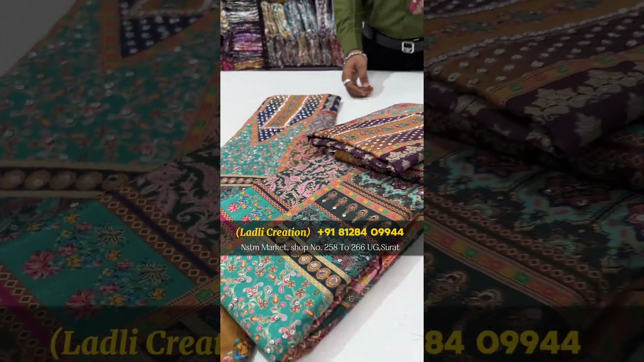Superb Printed Suits In Wholesale | Ladies Suits Manufacturer | Suit Wholesale Market In Surat