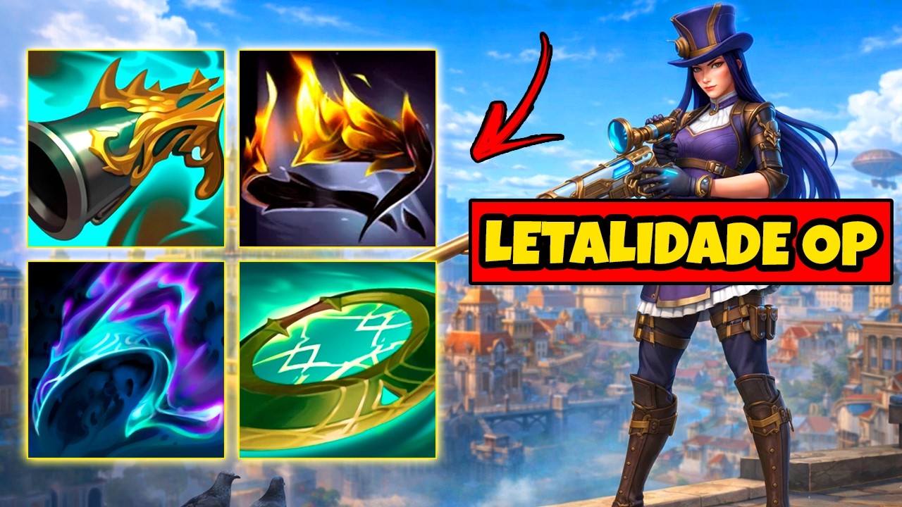 ESSA CAITLYN LETALIDADE APAGA QUALQUER UM EM 1 TIRO