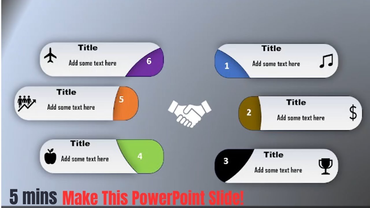 Creative PowerPoint Presentation Slide Tutorial | Infographic Design
