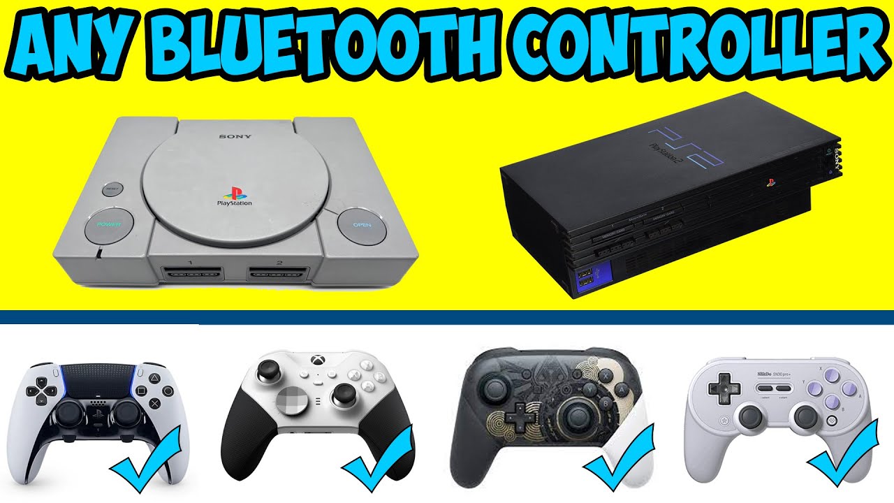 Bluetooth Controller for PS1/2!