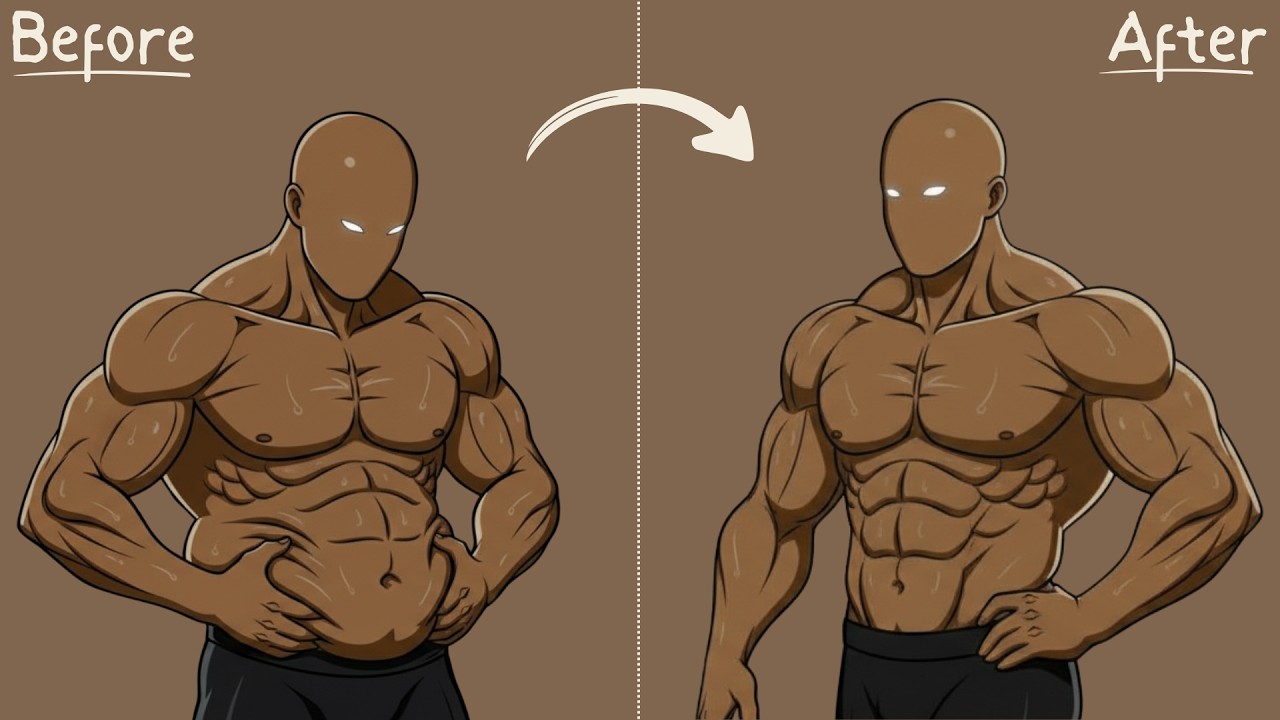 Если у вас есть жировые отложения в области живота, выполняйте эти 5 упражнений (избегайте кардио).