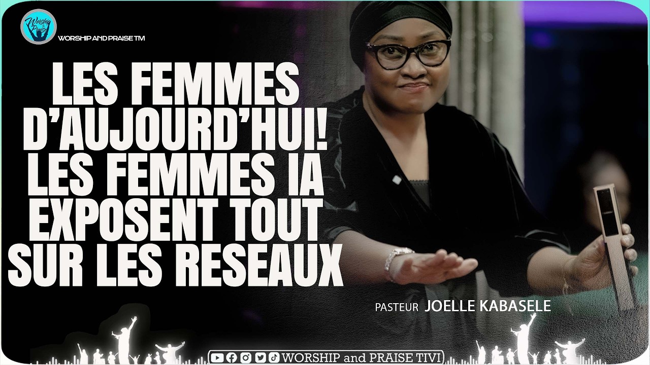 Pasteur Joëlle kabasele ►Les femmes qui reglent leurs problemes sur les reseaux sociaux. Euh Femme!
