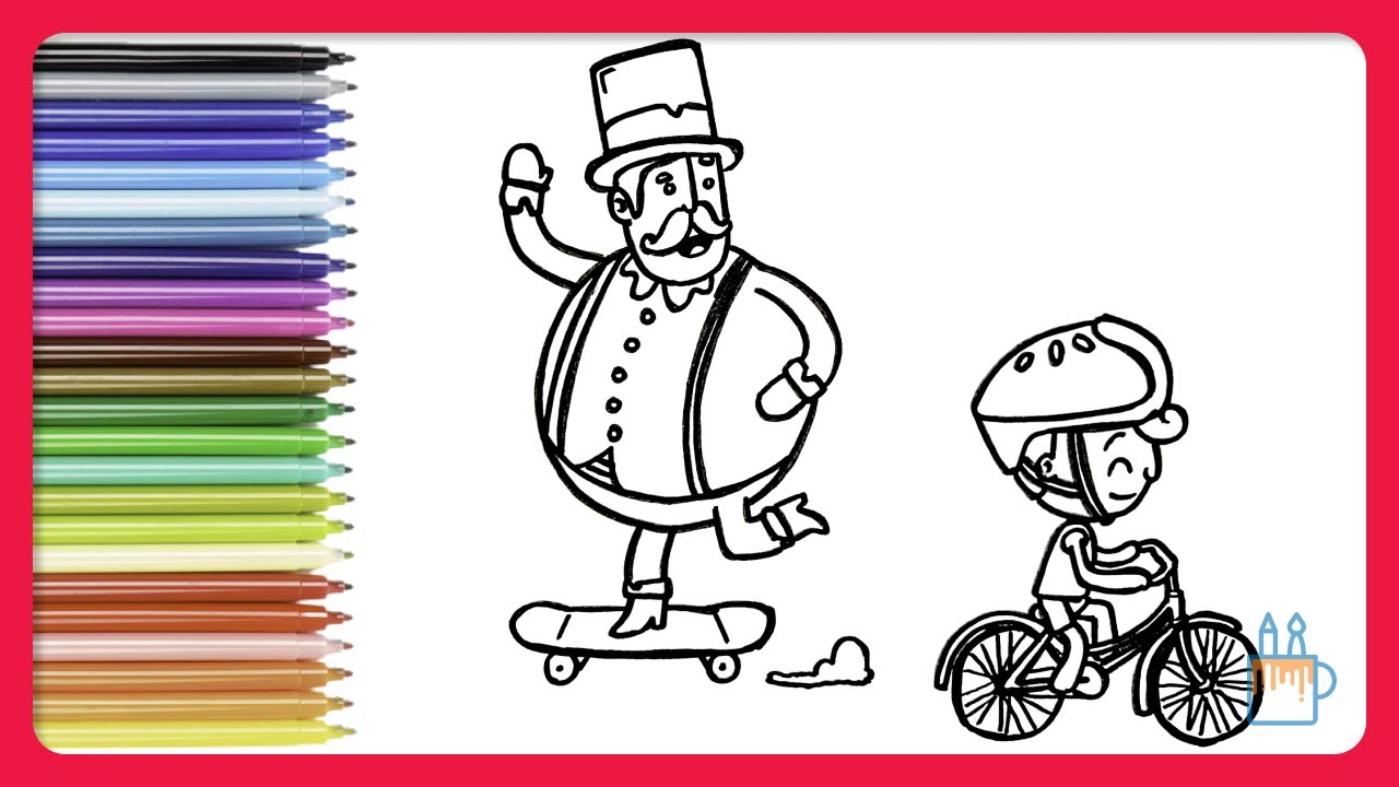 Vamos desenhar e colorir o Bita e o Tito | Aprendendo as letras e as cores | Mundo Bita