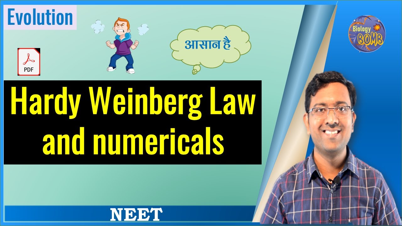 Hardy Weinberg law and Numerical I NEET I Dr Kunal Tatte (KT)