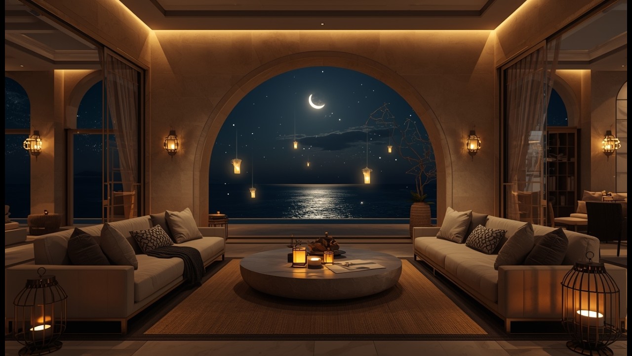 Nuit spirituelle face à la mer 🌊 Ambiance apaisante sous la lune pour dormir