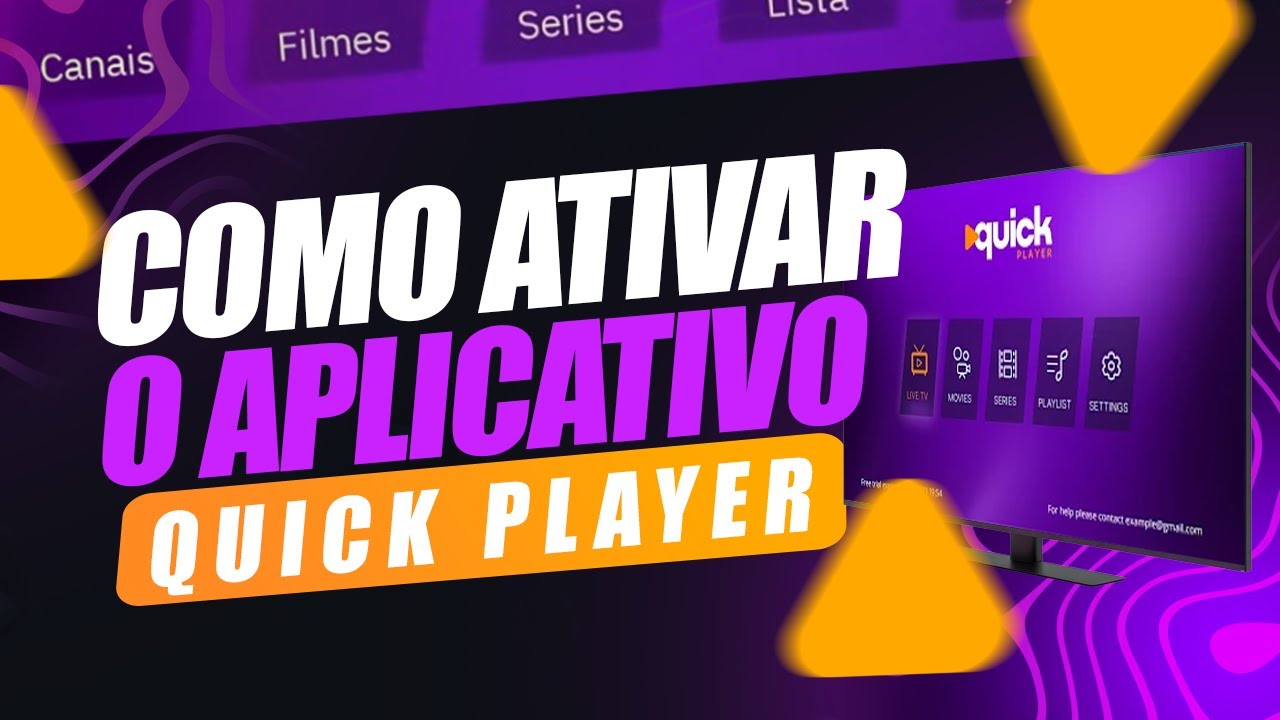 [QUICK PLAYER] Como Ativar O Aplicativo Quick Player de Forma R&aacute;pida e F&aacute;cil