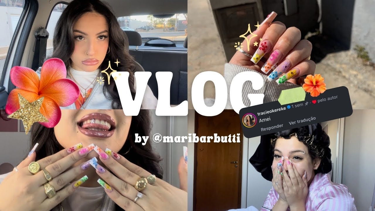 VLG | Rotina + Ensinando a colar brilho no dente ˚.🎀༘⋆
