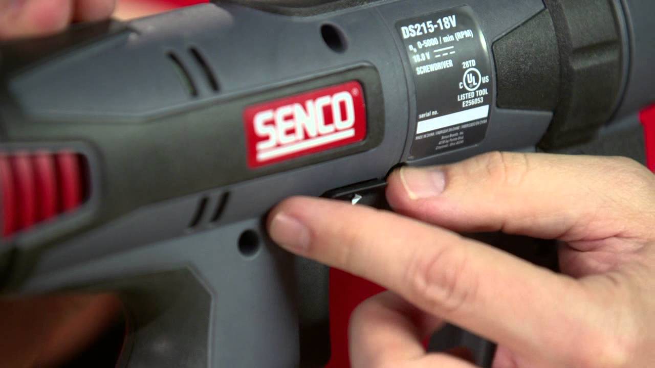 Senco Screw Gun -- DuraSpin Features & Benefits