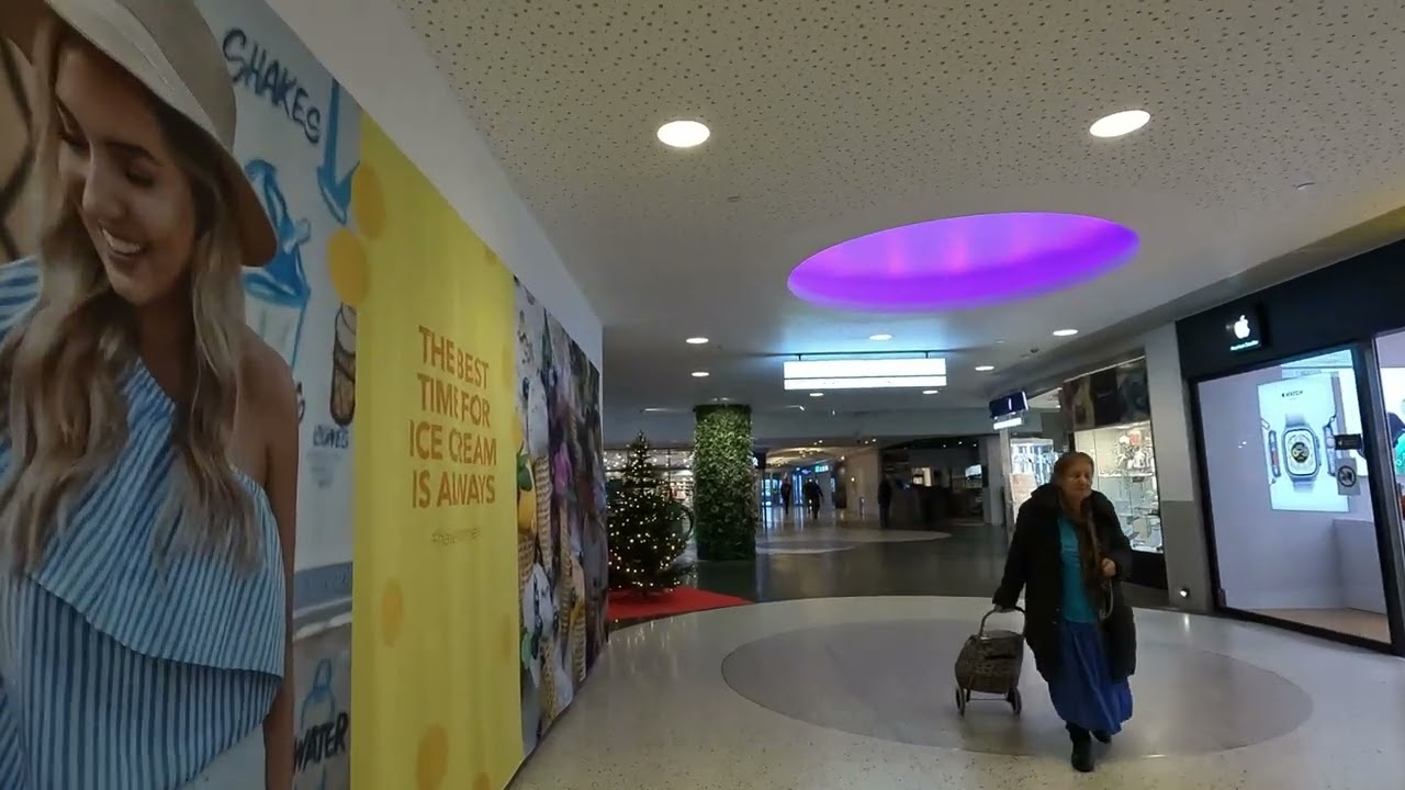 Sweden Gothenburg Frölunda square shopping centre