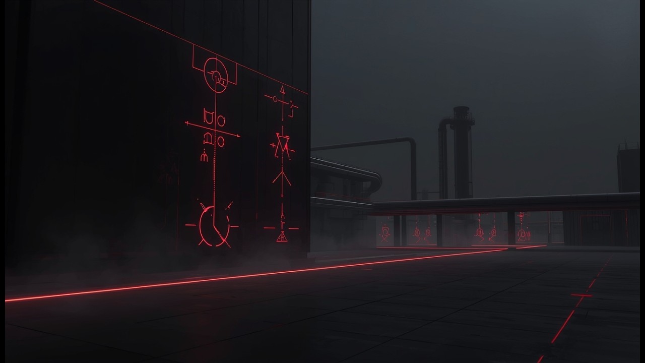 Controlled Instability — Minimal Industrial Ambient for Deep Focus
