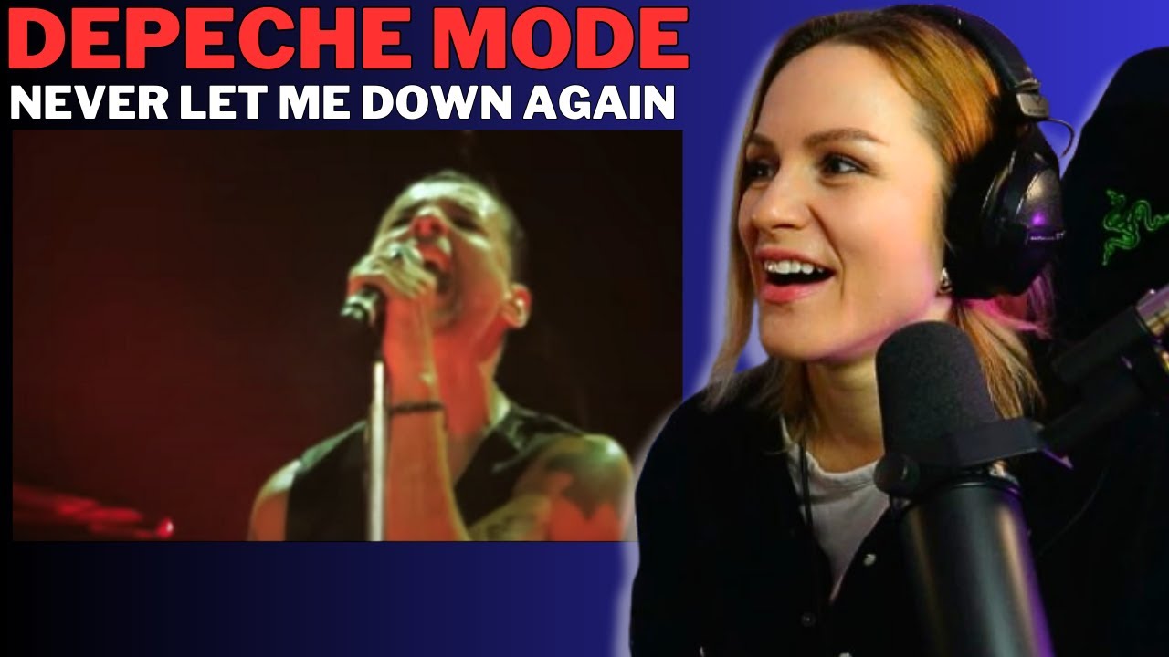 *Never Let Me Down Again* by Depeche Mode FIRST TIME REACTION