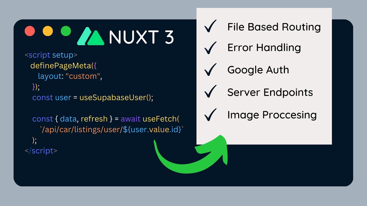 Nuxt 3 - Building a Complete Project