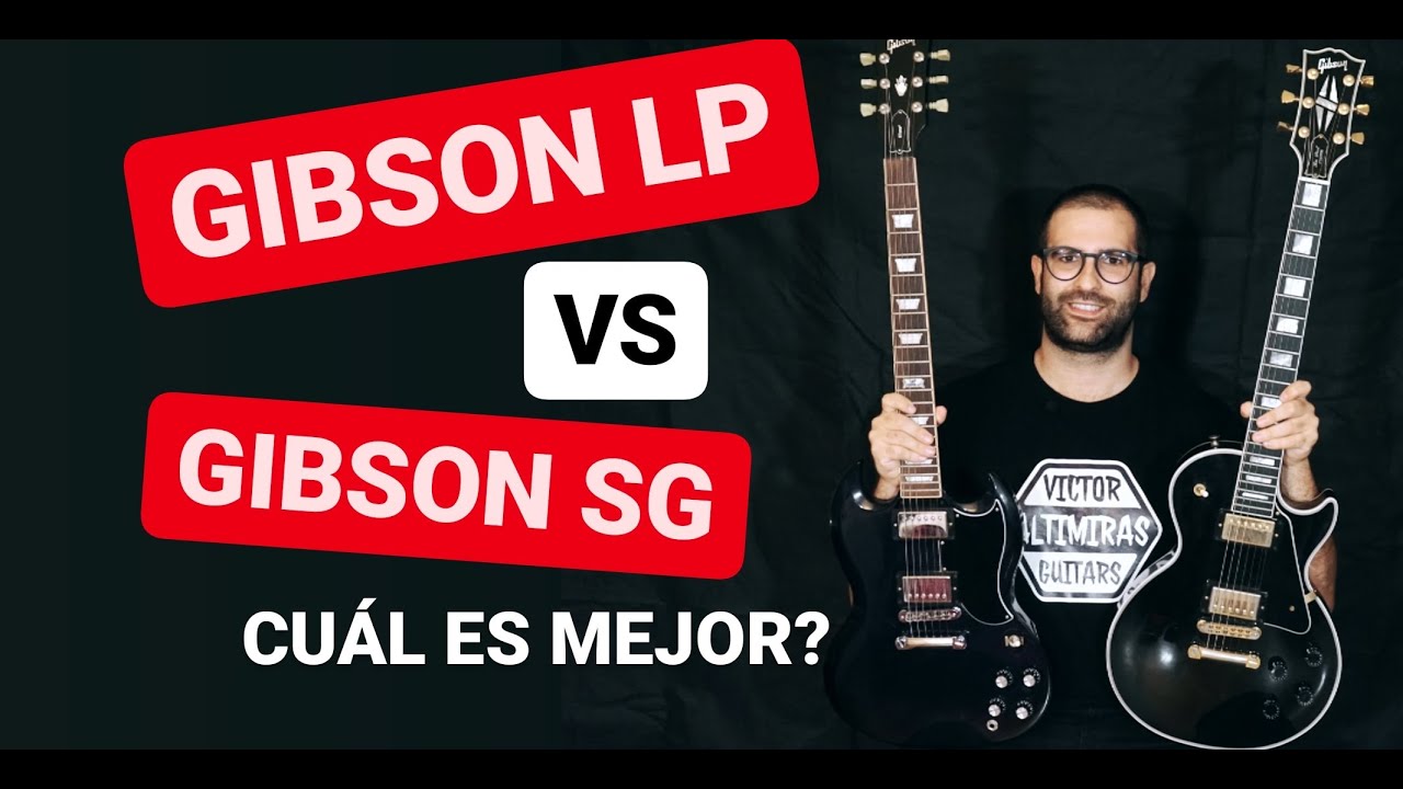 GIBSON LES PAUL VS SG en ESPAÑOL | Comparativa Gibson Les Paul vs SG