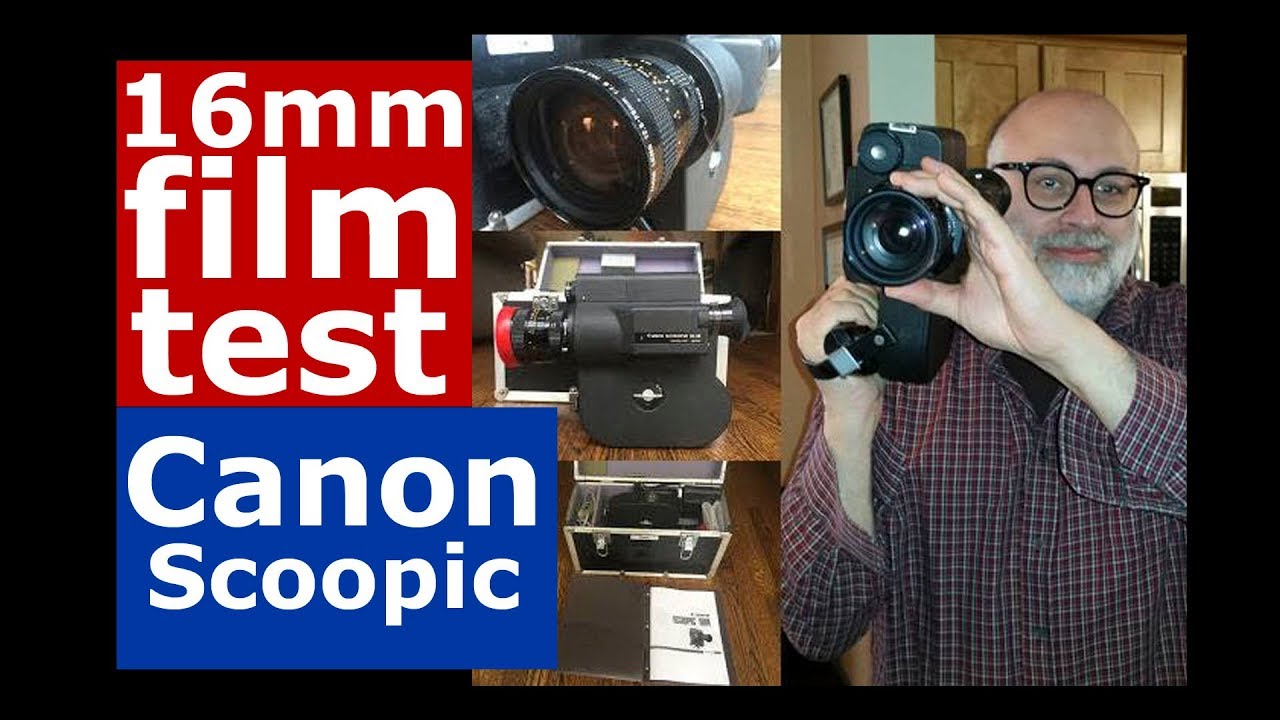 Canon Scoopic 16mm Film Camera Overview
