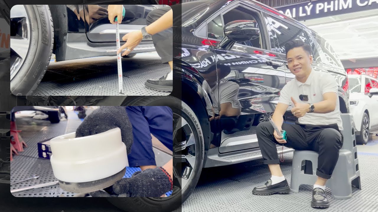 KIA CARNIVAL Nâng Gầm tới 5cm giải pháp tránh cạ gầm xe! Độ Phuộc Kia Carnival | MMKAUTO.VN