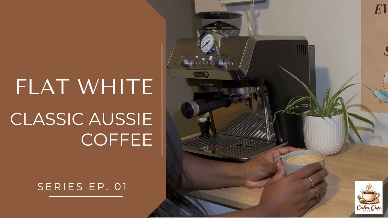 Flat White Coffee – Classic Aussie Café Style ☕|4K