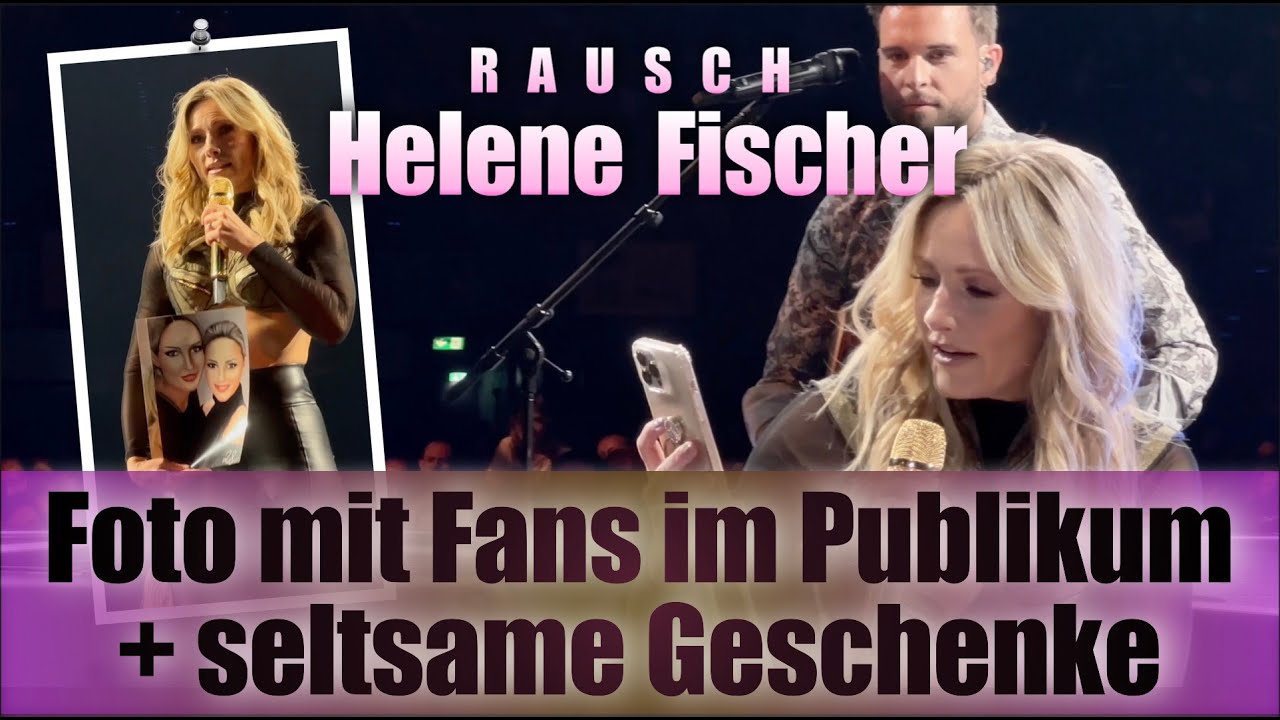 "Ich seh aus wie so ne persische ..." Helene ist irritiert über Fan-Geschenk und kommt ins Publikum