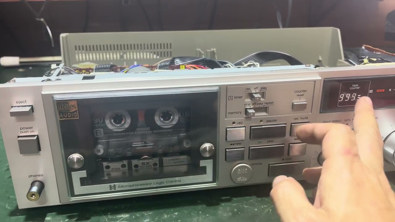 Technics M250 test chức năng trươc khi trả khách Hải Phòng