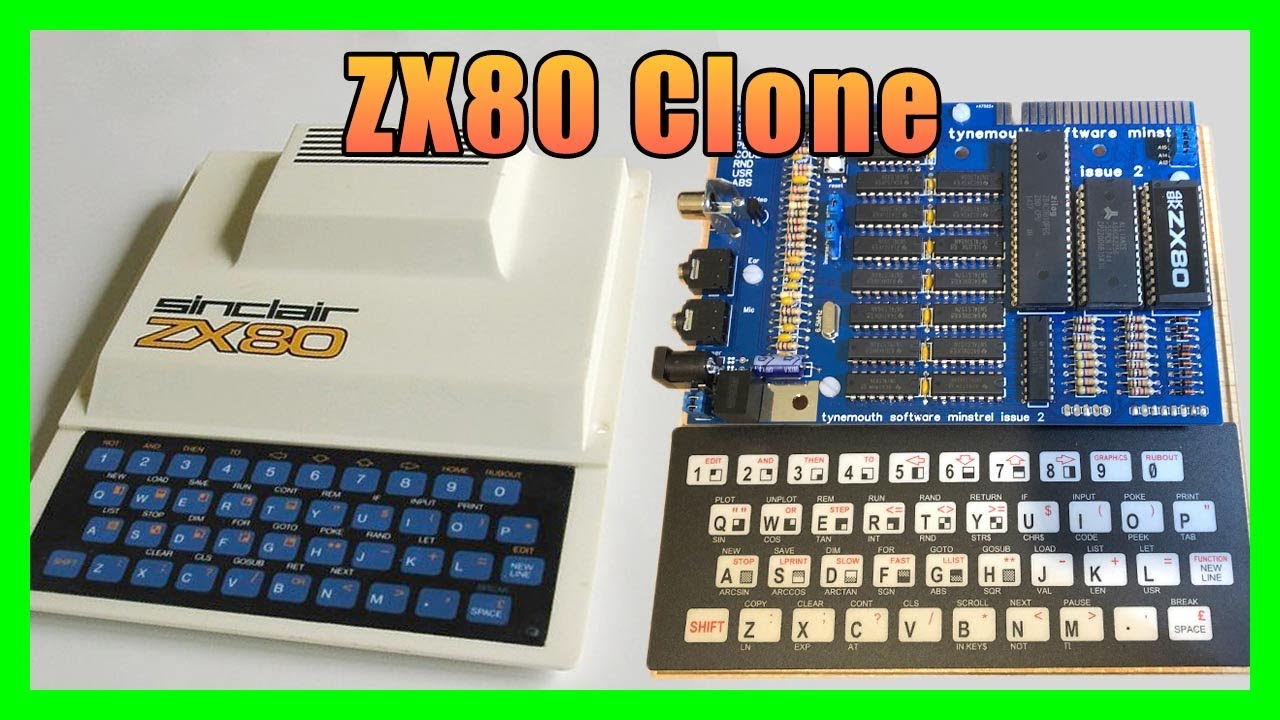 Building a Sinclair ZX80 Clone