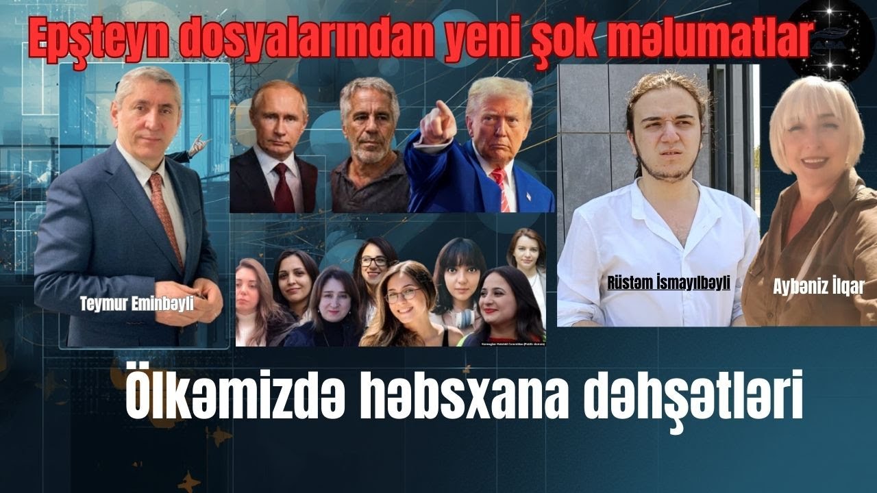 Dünyanı lərzəyə salan Epşteyn dosyesində Azərbaycan!O Rusiyadan başqa hara casusluq edib?