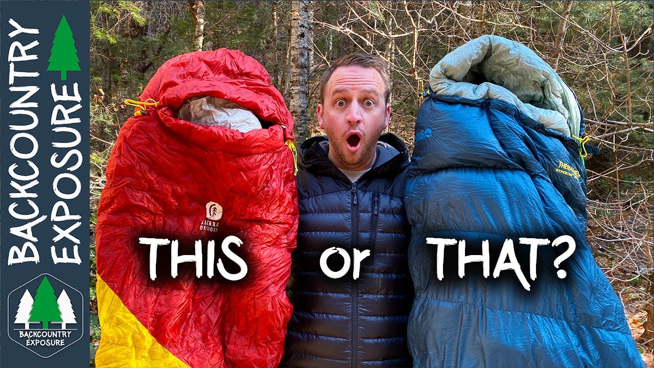 Какая сумка лучше? Thermarest Hyperion против Sierra Designs Nitro