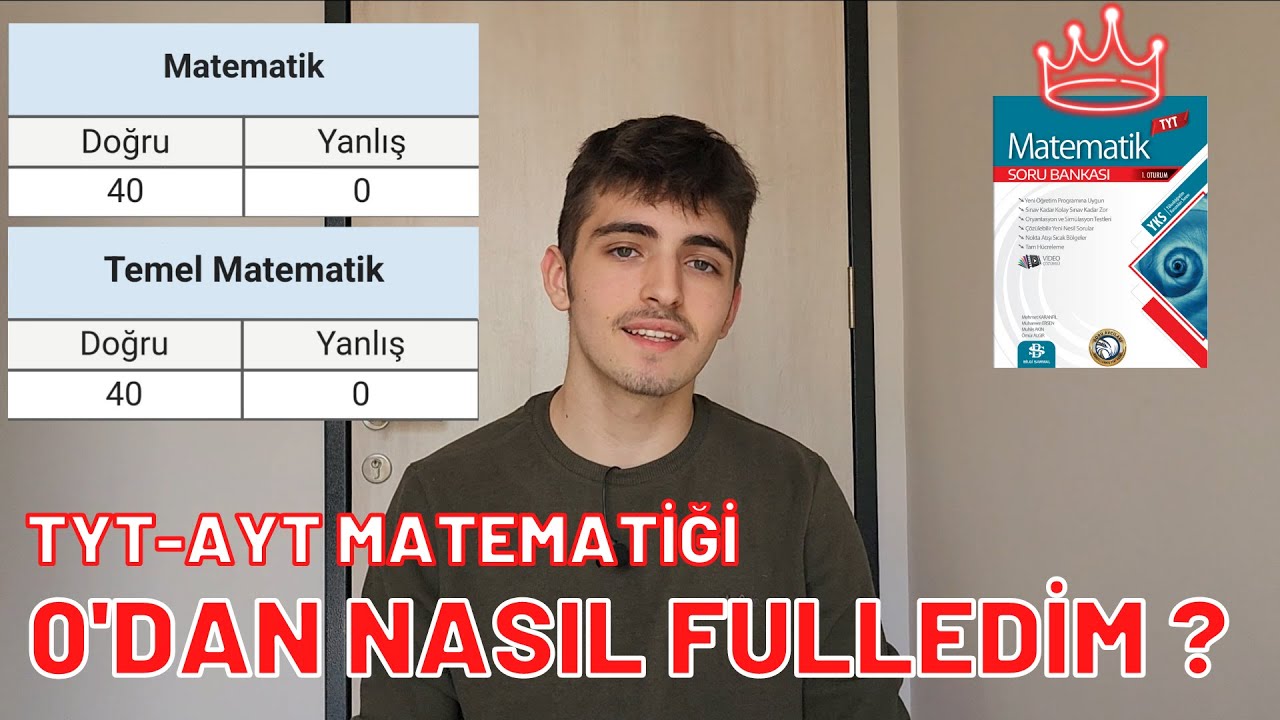 0'dan Gelip TYT-AYT Matematiği Nasıl Fulledim ? | Zorlananlara Özel Taktikler !