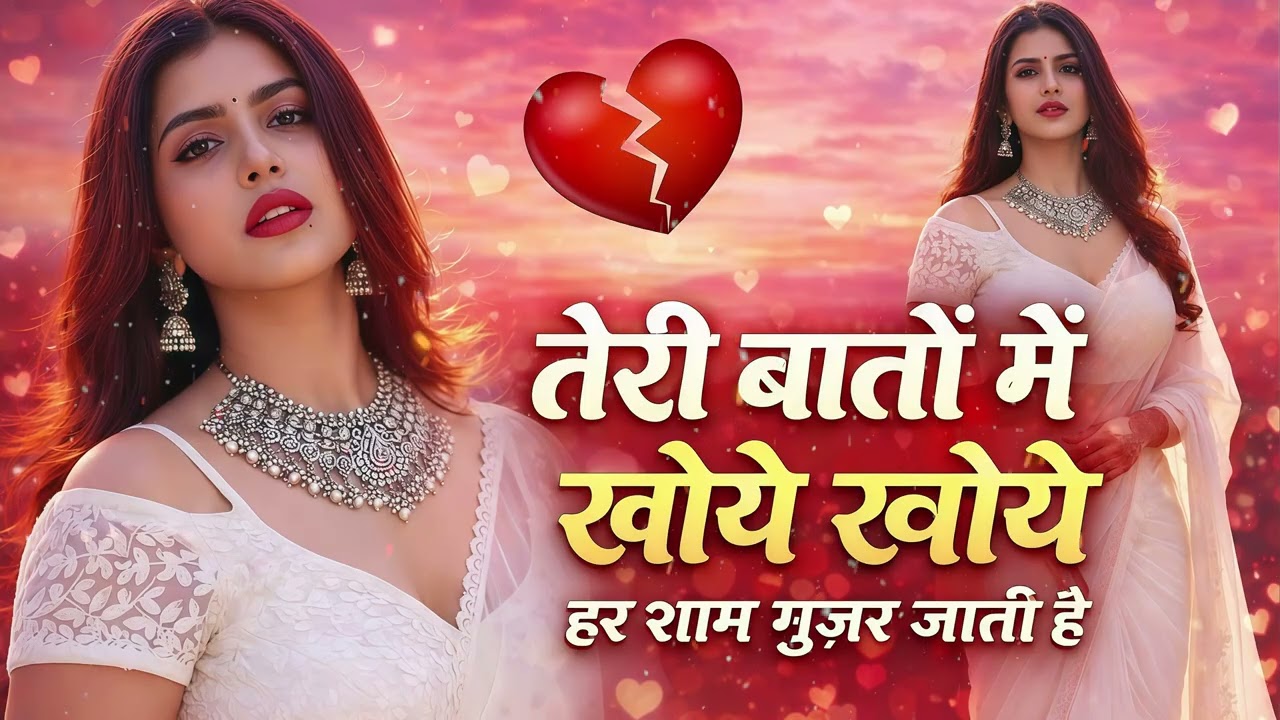 तेरी तेरी बातों में खोये खोये ||Teri Baaton Me Khoye Khoye || Insta Trending song #bollywoodfeelings