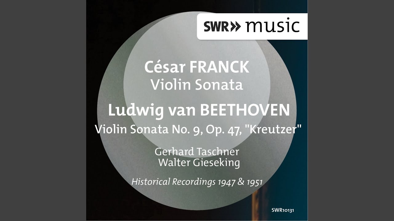 Violin Sonata No. 9 in A Major, Op. 47 Kreutzer: I. Adagio sostenuto - Presto