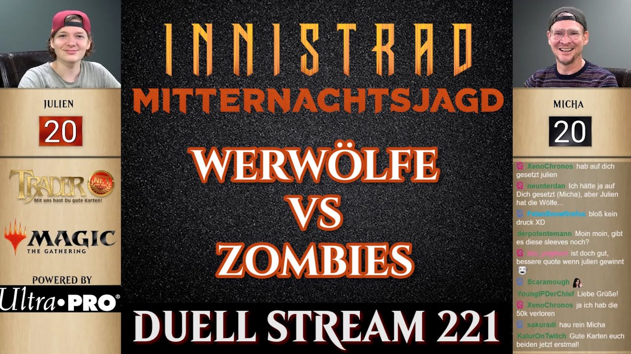 MTG Innistrad Midnight Hunt Werwolf VS Zombies Duell  | Magic the Gathering deutsch | Trader | 2021