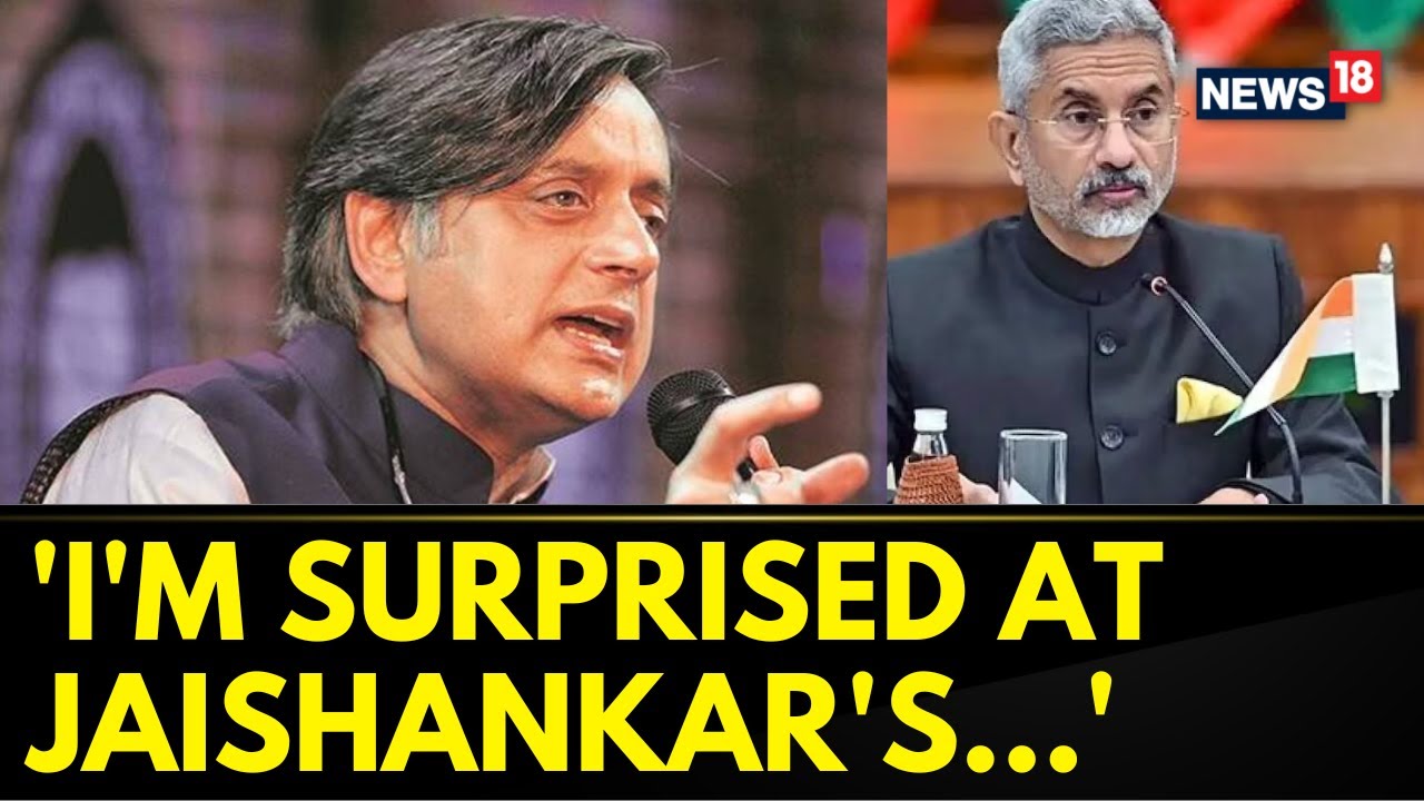 Shashi Tharoor 'Surprised' On External Affairs Minister S Jaishankar's Response On Sudan Clashes