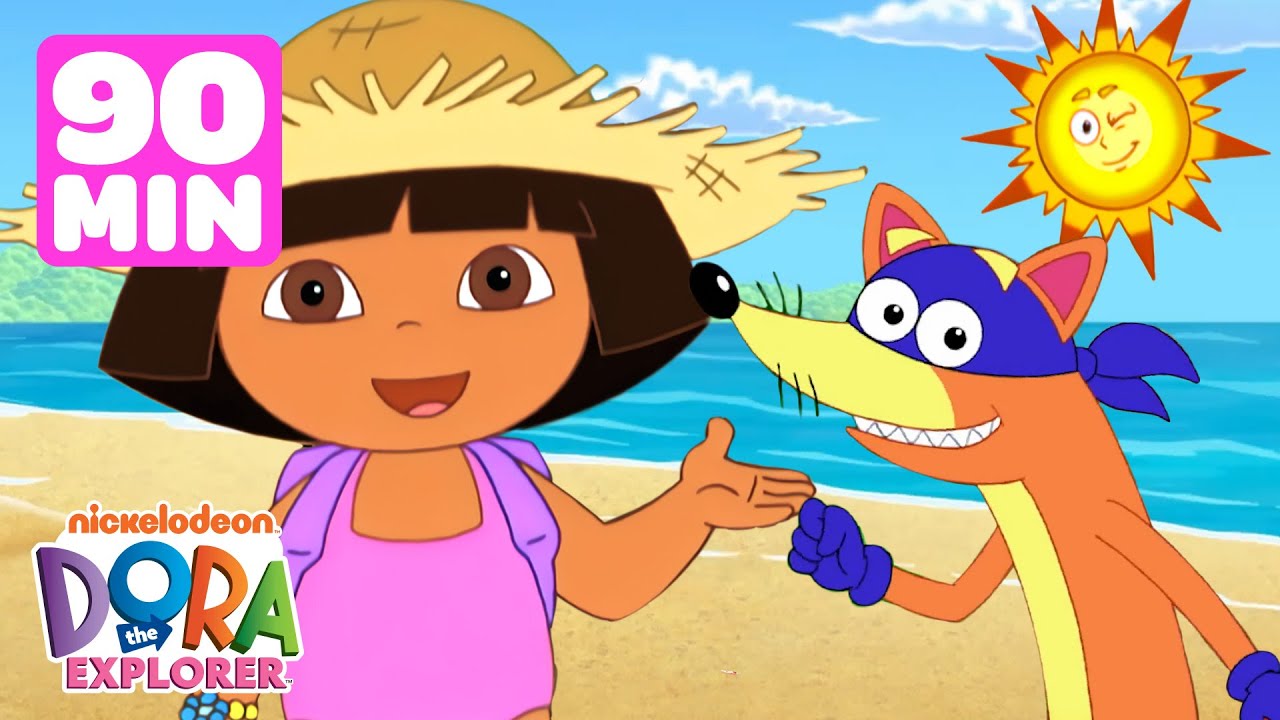 Dora the Explorer's Summer Fun w/  Swiper! ☀️ 90 Minutes | Dora & Friends