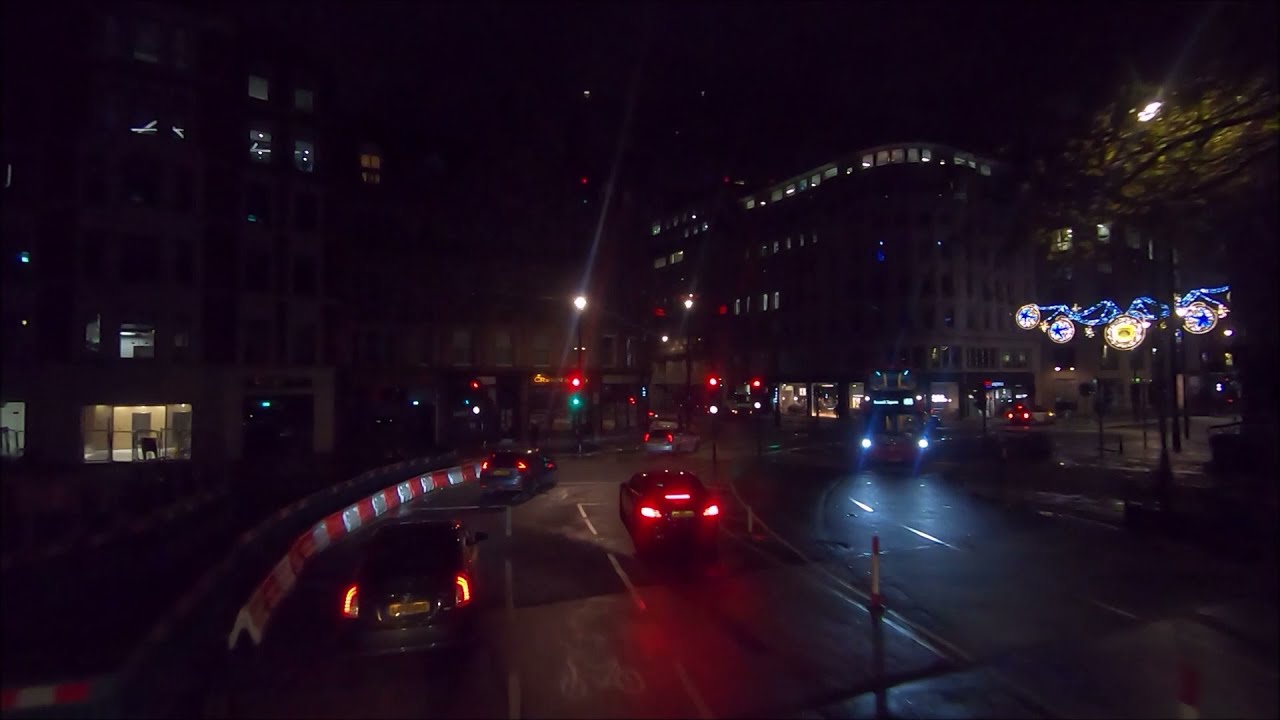[Full Route Visual] Route N68: Tottenham Court Road - Old Coulsdon