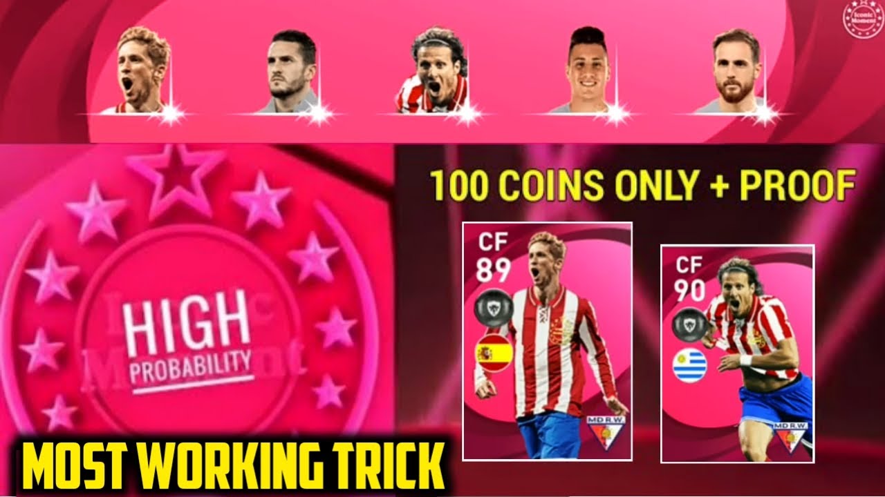 Trick To Get Iconic Moments Atletico Madrid | D. Forlan, F. Torres🔥 || Pes 2021 Mobile