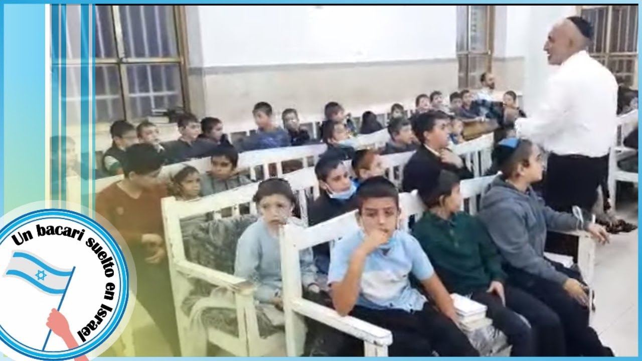 Asi estudian Torá los niños Ortodoxos Judios.