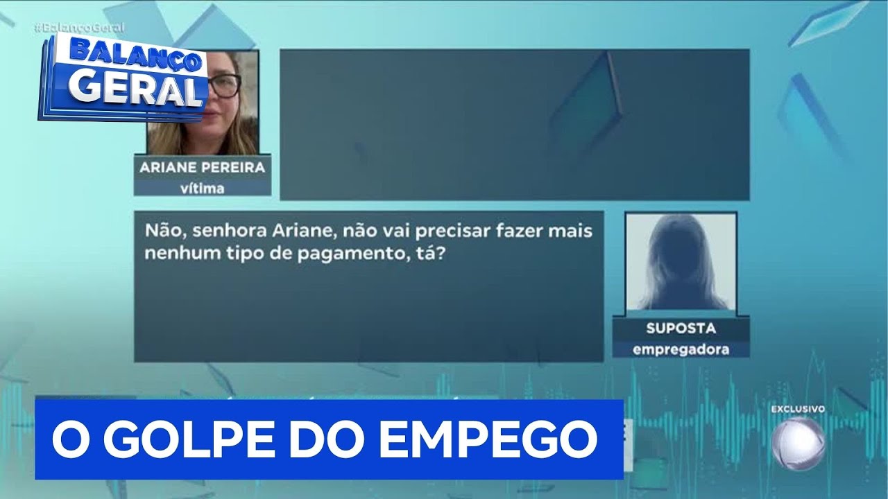Mulher é vítima de golpe em anúncio de emprego e perde mais de R$ 6 mil