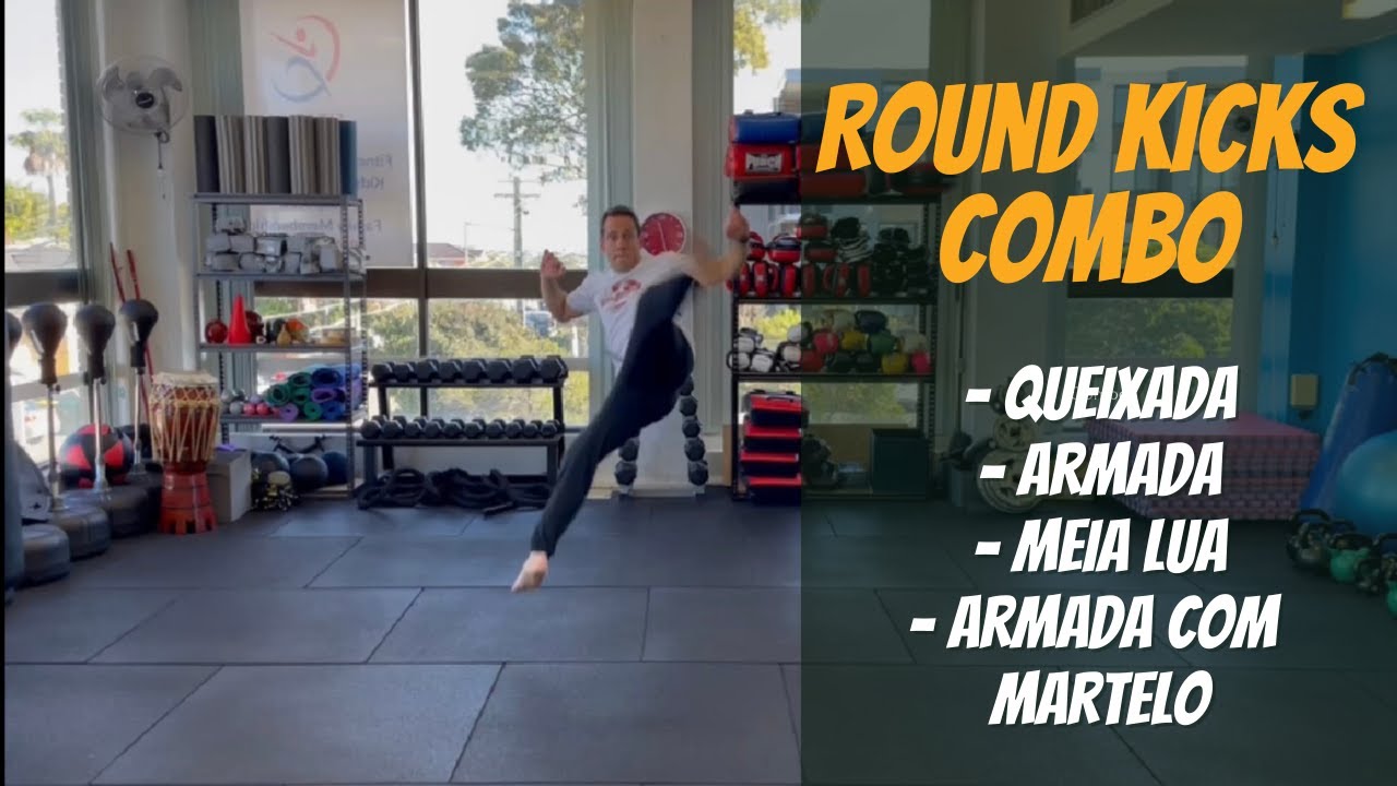 Capoeira Combo - Round Kicks