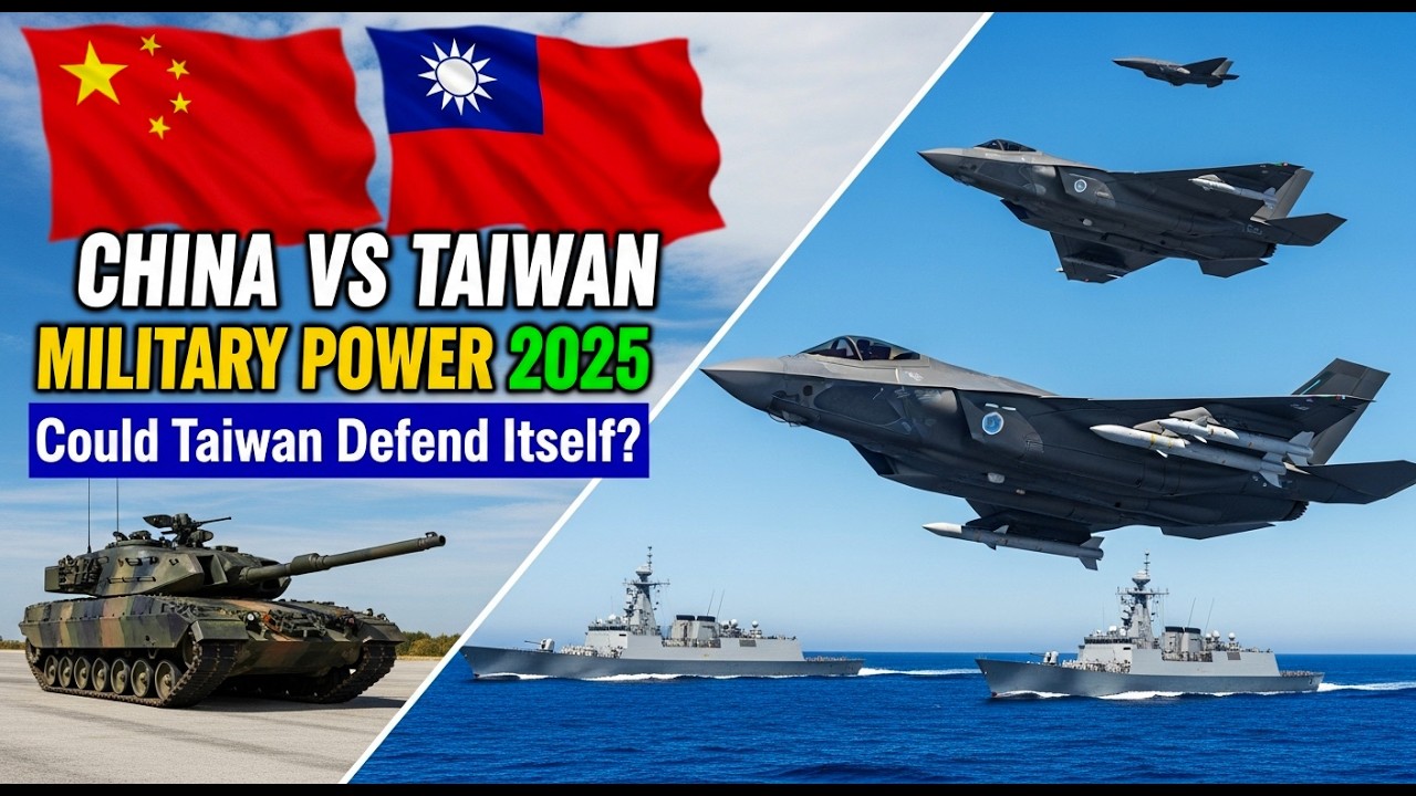 China vs Taiwan Military Comparison 2025 / Taiwan vs China Military Comparison 2025.