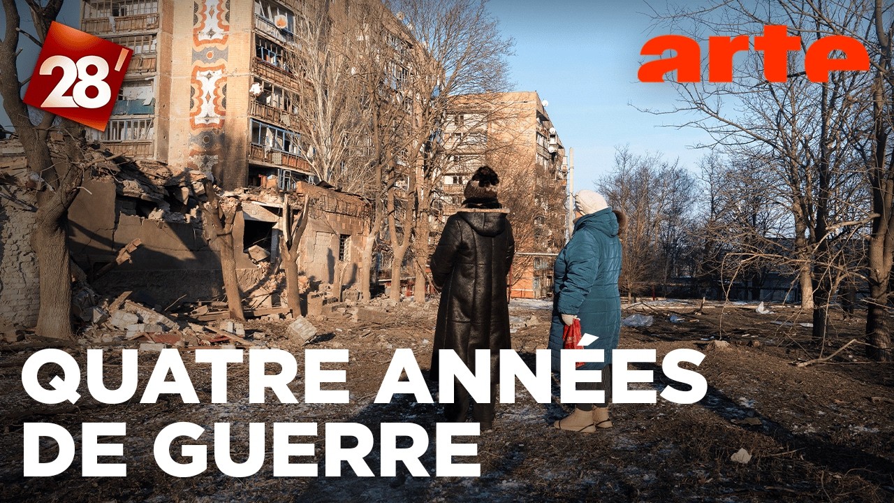 Après 4 ans de guerre en Ukraine, plus rien ne sera jamais comme avant ? | 28 minutes | ARTE