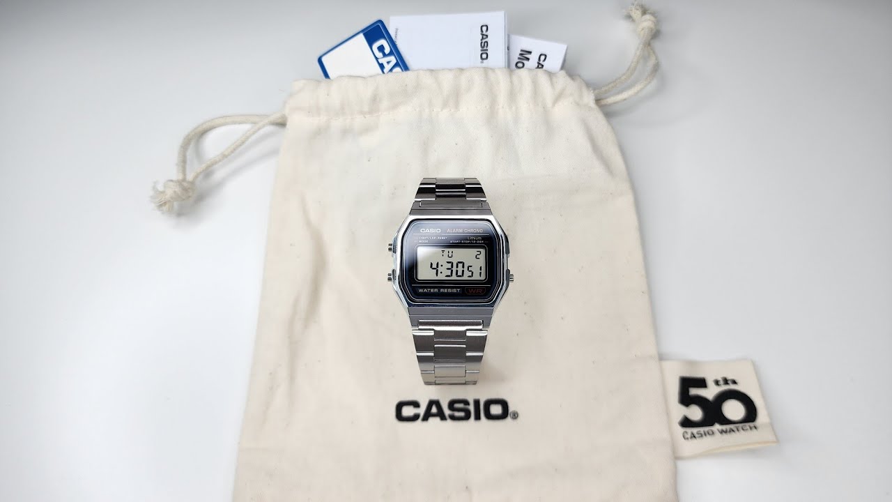 Casio A158W - Unboxing and First impressions