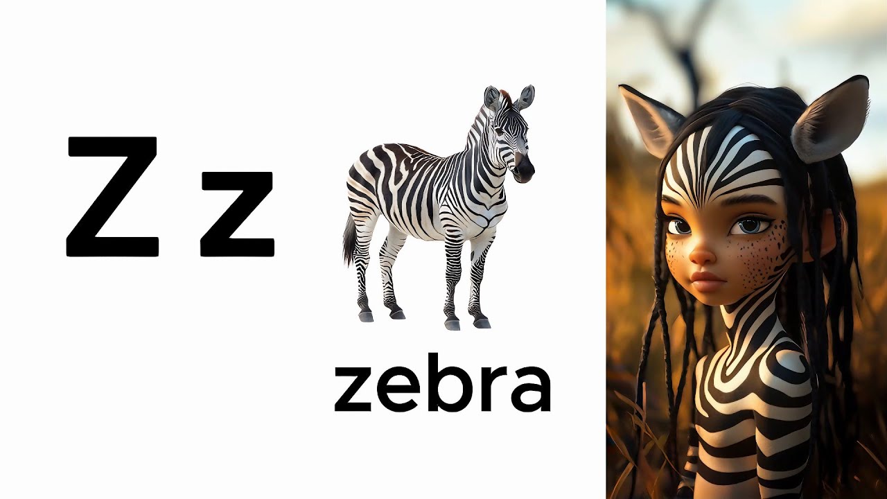 Z for Zebra | Fun Alphabet Song for Kids| Learn the Letter Z | Educational Video for Toddlers