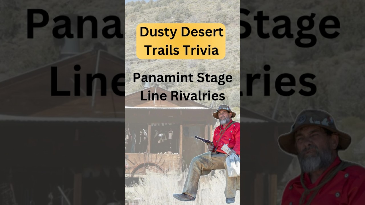 Panamint City -  Panamint Stage Line Rivalries