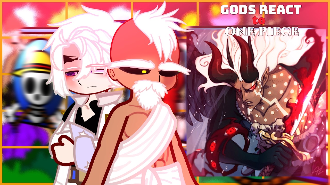 GODS REACT TO LUFFY, IMU AND LOKI || ONE PIECE || GACHA REACT