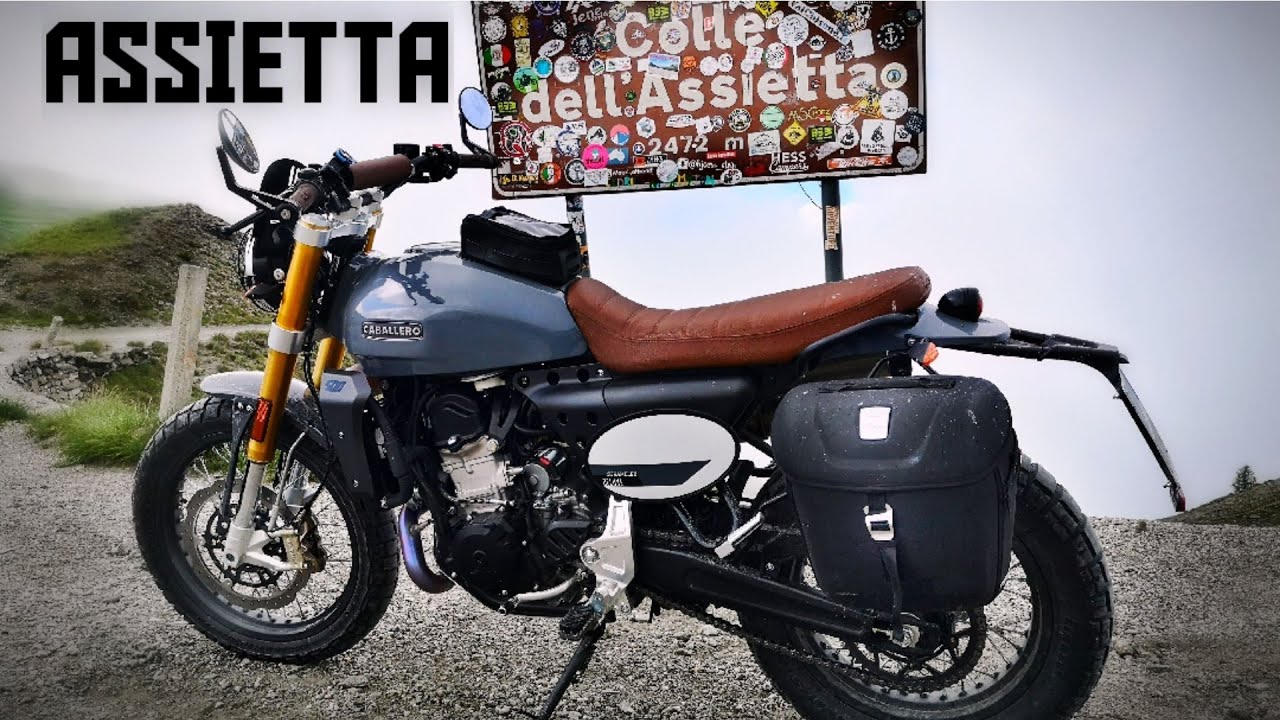 PT.2/3 - ASSIETTA⛰️ ¦ Caballero Scrambler Deluxe 500 ¦🚜