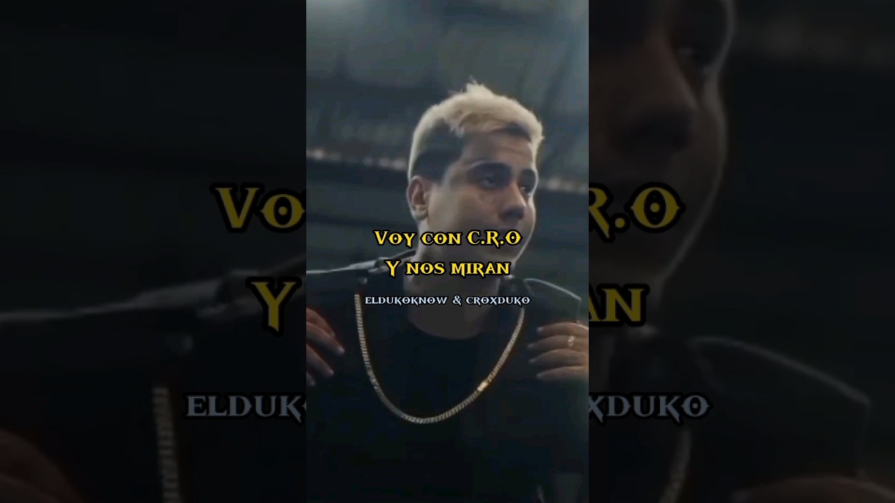 🦇C.R.O ft Duki - HARAKIRI🦇&iquest;Cuantos esperando este temon? #cro #crocracker #harakiri #duki #trap