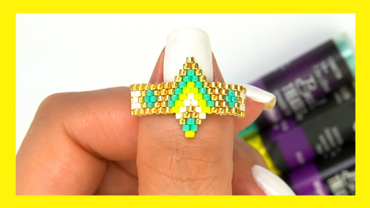 Anillo//Peyote Stitch/miyuki