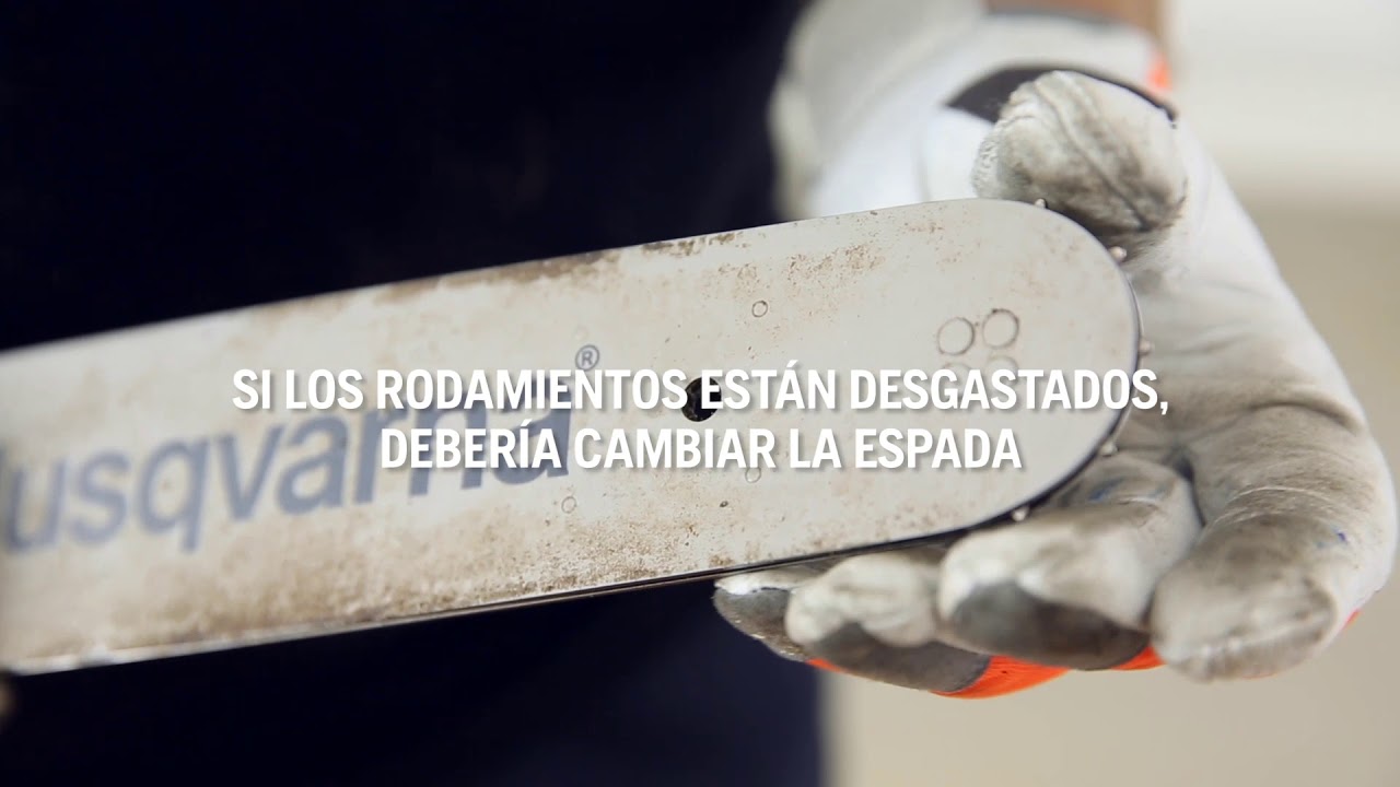 Cómo mantener la espada de una motosierra Husqvarna