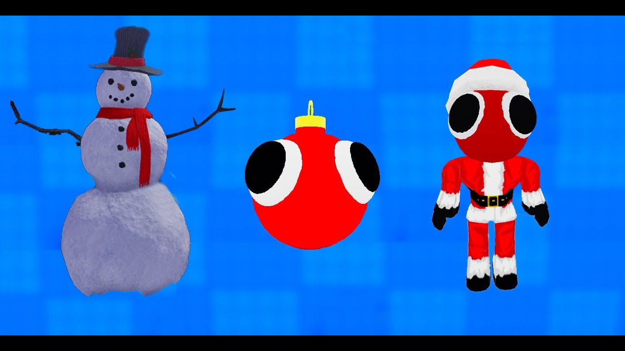 CHRISTMAS EVENT QUESTS 2 NEW MORPHS + 1 BOX - FIND NEW RAINBOW FRIENDS MORPHS - ROBLOX