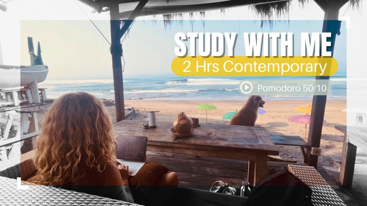 Study with Me at the Beach POMODORO 50/10